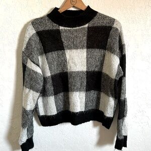 Bershka Sweater with Block Design